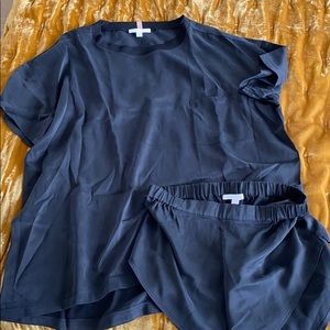 Lunya silk sleep set